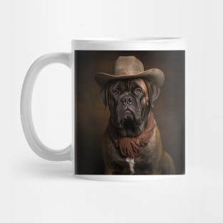 Cowboy Dog - Mastiff Mug